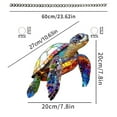 thumbnail image 3 of sruoe Christmas Tree Ornament Hanging Christmas Pendants Acrylic Turtle Pendant Party Indoor Outdoor Holiday Decor, 3 of 5