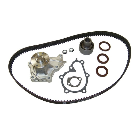 DNJ TBK634BWP Timing Belt Kit Water Pump Fits Cars & Trucks 99-02 Mercury Nissan 3.3L SOHC 12v