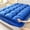 Blue, variant on Cooling Mattress Topper w/Deep Pocket (8-21") - 1000GSM Bed Pad, Machine Washable, Quilted Cover for Hot Sleepers