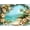 Paradise Awaits, variant on Prime Time Puzzles 1000 Piece Jigsaw Puzzle for Adults - Beach Bar at Sunset - Challenging Puzzle Perfect for Game Nights - 1000 Piece Puzzle for Adults. 20x27 inches(Island Escape)