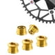 thumbnail image 3 of Pernos Tornillos DYNWAVEMX Dobles Individuales Rueda de Cadena para MTB Bielas Accesorios BMX 5 a 6 Oro, 3 of 8