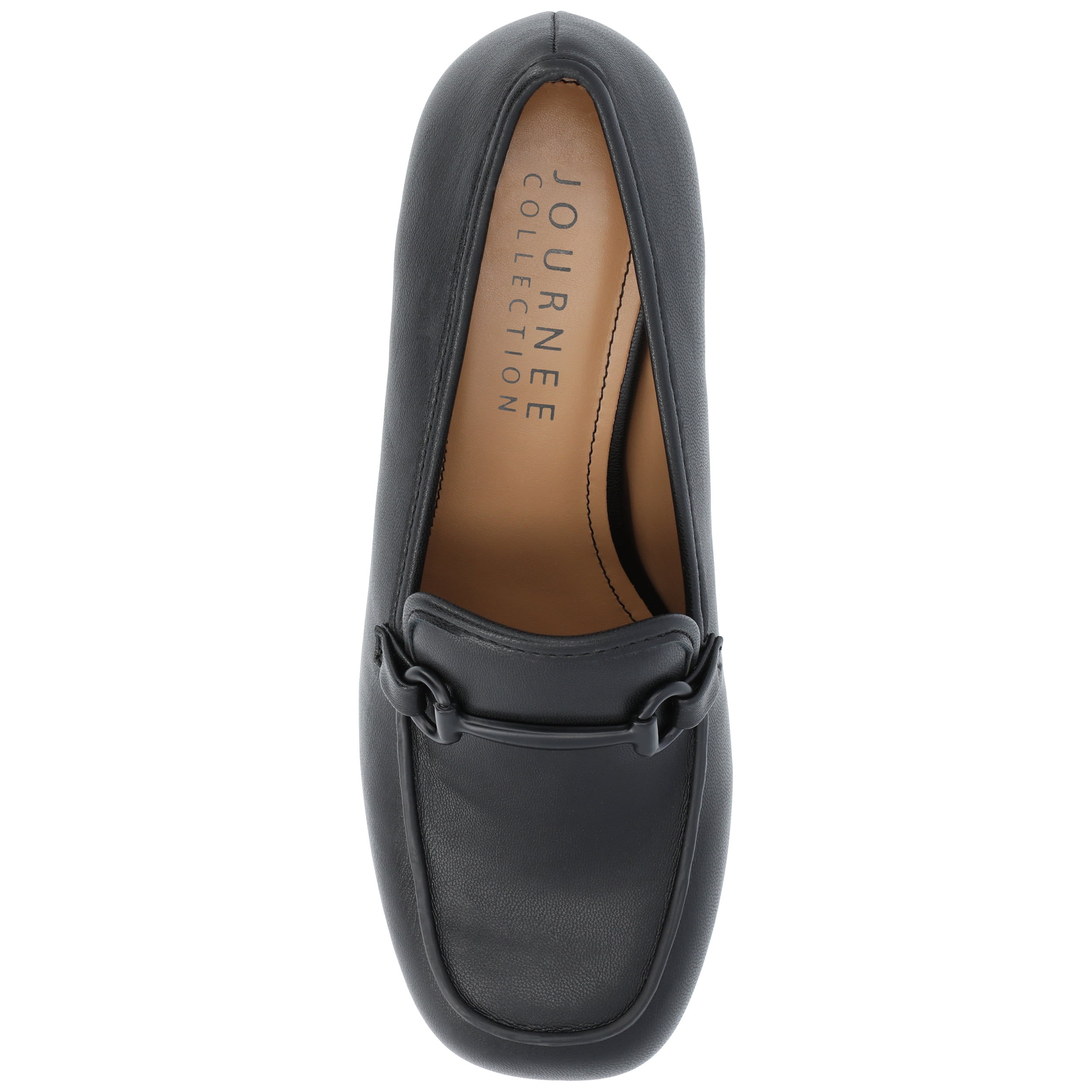 Journee Womens Nysaa Low Heel Square Toe Pumps