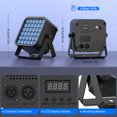 thumbnail image 6 of 4 Pack Par Light 54W RGBWA+UV 6-in-1 LED Rechargeable Battery DMX512,Master-slave,Auto,Remote,Sound-activated Modes Ideal for Party, Stages, Wedding, 6 of 6
