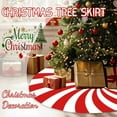 thumbnail image 5 of Xuniizn Christmas Tree Skirt Multicolor Short Plush Tree Skirts for Xmas Decor, Party Festive Merry Christmas Decorations for Home, 59", 5 of 7