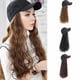 thumbnail image 1 of Gorro de Peluca con Rizos Largos onlyliua Gorra de Béisbol para Cabello Largo Sombrero Casual, 1 of 2