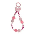 thumbnail image 1 of Unique Bargains 1 Pc Phone Charm Bow Cellphone Charm Pink White, 1 of 5