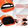 thumbnail image 5 of Bocaoying 3-Compartment Sports Drawstring Backpack, Water-Resistant Gym Bag with Wet/Dry Separation, Side Pockets & Zipper Pocket, Lightweight Swim Soccer Basketball Sack, 5 of 7