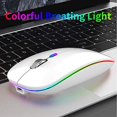 thumbnail image 2 of Mouse Uiosmuph G12 Ergonómico Recargable Portátil - Blanco, 2 of 2