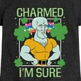 thumbnail image 3 of SpongeBob SquarePants - Charmed I'm Sure - Girls Fitted Short Sleeve Tee, 3 of 6
