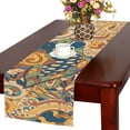 thumbnail image 1 of BSDHOME Tracery seamless calming mandala Table Runner 14x72 inches, 1 of 4