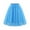 Sky Blue, variant on Sentmoon Cute Skirts for Women Plus Size High Waist Boho Fall Skirts Flowy Pleated Mesh Beach Solid Color Loose Breathable Women Skirt Streetwear Winter for Business Travel Orange L