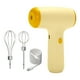 thumbnail image 1 of Batidora eléctrica batidora de crema recargable por USB fabricante de espuma de alta potencia cocina Amarillo, 1 of 3