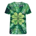 thumbnail image 4 of Goodtrade8 Large Mens St Patricks Day Shirts Printed Casual Short Sleeve Athletic Crew Neck Men's T-Shirts, 4 of 4