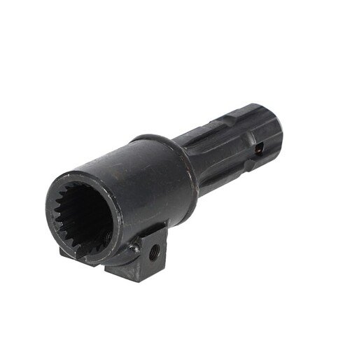 PTO Adapter, Clamp Type, 13/8", 6 Bolt, 21 Spline Female, 6 Spline