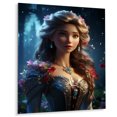 thumbnail image 2 of Designart "Princess from a Fairytale I" Superheros Metal Art Print, 2 of 5