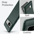 thumbnail image 4 of JETech Slim Fit Case for Google Pixel 7a 6.1-Inch 2023, Soft TPU Thin Protective Phone Cover with Matte Finish, Shockproof (Dark Green), 4 of 6