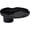 Black, variant on ROBOCUP Plate Accessory, Conveniently Holds Your Food, Snacks, Drinks, Multi-Use Hands-Free Project Work Station, Ruggedized Portable Design, Diameter of 8.5"/21.6 CM