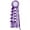 Purple, variant on Homecoming Mum 36 Inch Braided Ribbon, Classic Back to School Accessory for Homecoming Week Football Cheerleading Prom Dance Pep Rally Celebration, 1 Pack