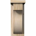 thumbnail image 2 of Ekena Millwork 5 1/2"W x 10"D x 14"H Del Monte Smooth Corbel w/Backplate, Douglas Fir, 2 of 9