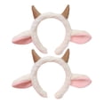 thumbnail image 1 of 2 uds. Adorable diadema con orejas de oveja, banda para el pelo con orejas de oveja imitada, diadema de animales artificiales para fiesta y Cosplay, 1 of 7
