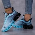 thumbnail image 3 of Women's Breathable Running Footwear, Cushioned Blade Sole Athletic Shoes for Gym Workout, 3 of 8