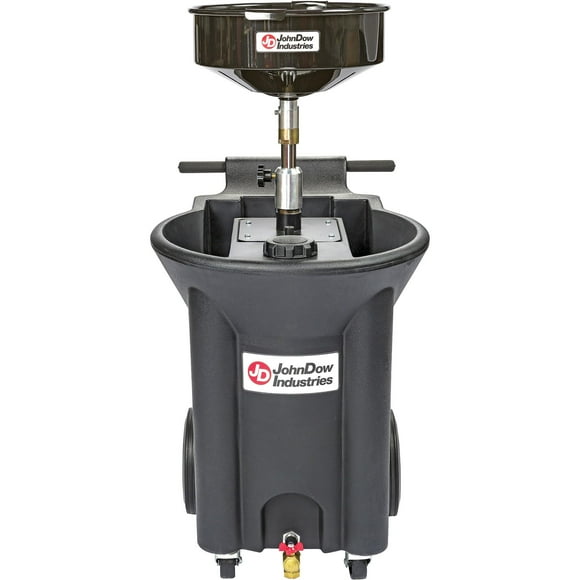 JohnDow Crew Chief Système de Changement d'Huile Portable Vertical - 22 Gallons, Numéro de Modèle JDI-22DCX