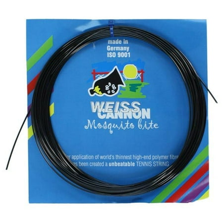 18g Strings - Mosquito Bite 18G Black Tennis String
