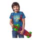 thumbnail image 4 of Playera Fan Army Justice League Talla 6 water fight manga corta azul turquesa, 4 of 4