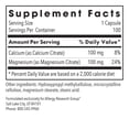 thumbnail image 2 of Allergy Research Group Calcium Magnesium Citrate Supplement - Bone Health, with Calcium Citrate, Pure, Well-Absorbed, Vegetarian Capsules - 100 Count, 2 of 6