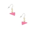 thumbnail image 2 of Delight Jewelry Acrylic 3/4" Hot Pink Megaphone Gold Tone Infinity French Earrings, 2 of 4