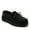 Black, variant on Men's Pierce Microsuede Moccasin House Shoe Slipper