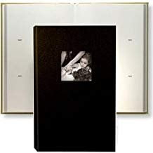 Holds 300 4x6 Photos Color: Black With Soft White Pages 12-1/4x8 Leather Bookbound Picture Album 3 Per Page Kolo Hudson 