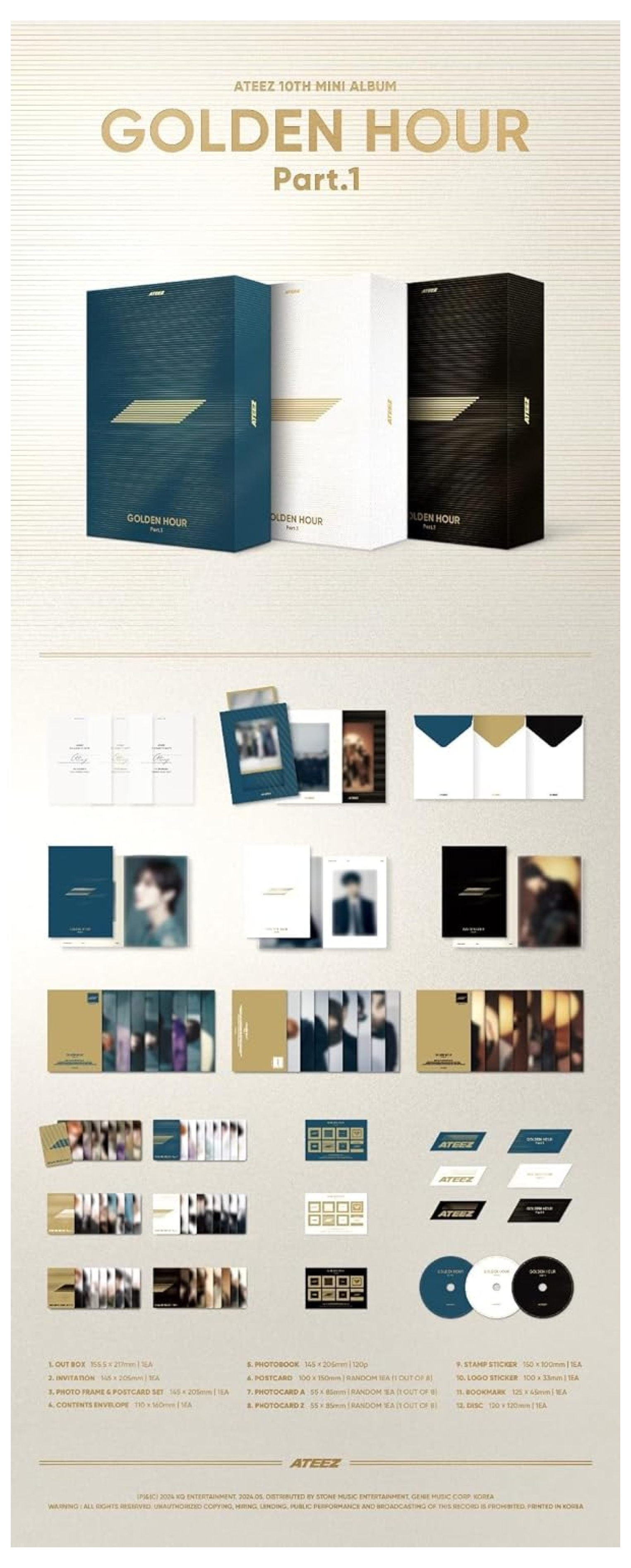 ateez minirecord golden hour コンプリート ateezgolden hour minirecord コンプリート ateezgolden hour