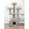 thumbnail image 4 of Prestige Cat Trees 130014-Neutral Main Coon Cat House Cat Tree, 4 of 4