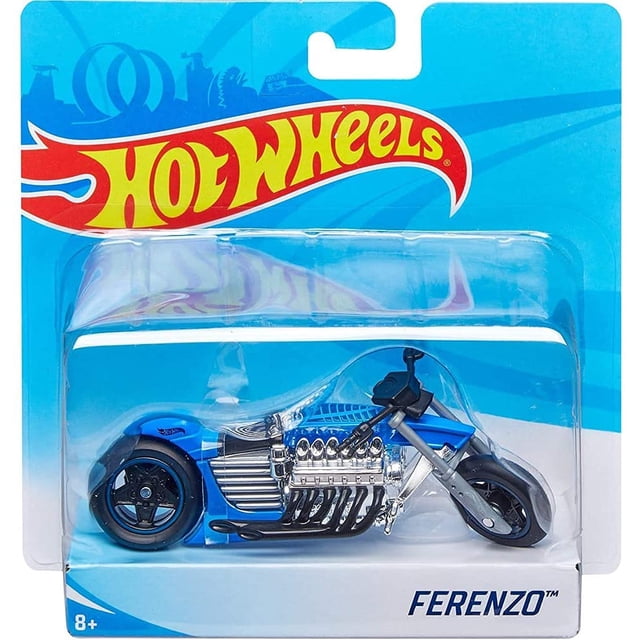 Motocicleta Hot Wheels Street Power Blue Ferenzo