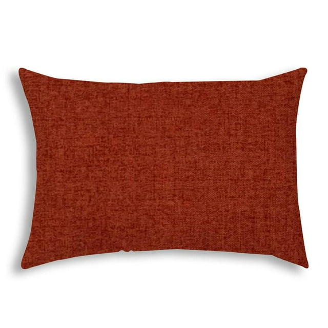 Joita Oreiller Intérieur/extérieur Musc Cousu Fermé - Tissu Polyester Rouge Brique