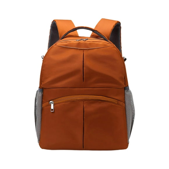 Lipstore Baby Diaper Bag Fashionable Multifunctional Travel Baby Bag for Outdoor Business Orange