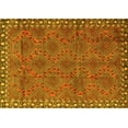 thumbnail image 1 of Ahgly Company Indoor Rectangle Persian Yellow Traditional Area Rugs, 5' x 8', 1 of 4