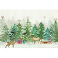 thumbnail image 2 of PI Studio  18x13 Black Ornate Wood Framed with Double Matting Museum Art Print Titled - Magic of Christmas, 2 of 4