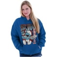 thumbnail image 4 of The Smurfs Cool Kanji Stay Hungry Hoodie Sweatshirt Women Men Brisco Brands S, 4 of 6