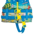 thumbnail image 5 of Airhead Ocean Treasure Kids 30-50 Lb Zippered Childrens Life Vest Jacket, Blue, 5 of 5