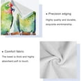 thumbnail image 4 of Coolnut Parrots on Branch Bath Towels Absorbent Bath Towels Set Soft Towel Set for Home Hotel Decor Gym Swim, 3 Piece Wash cloth, 4 of 7