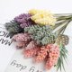 thumbnail image 2 of piezas de 32 cm de espiga de trigo de calidad, flores secas naturales, cola de conejo, caña de pampa, ramo seco, plantas de decoración para fiestas de bodas, 2 of 5