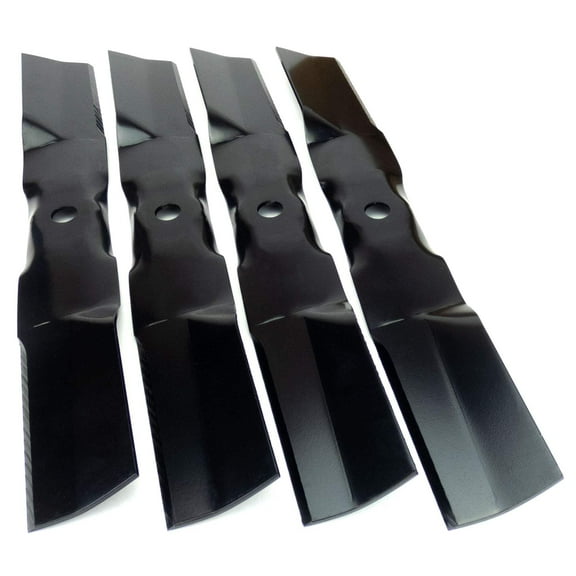 (4) Blades Fits John Deere 42" X350 Accel Deck GY20683 M170639 UC22008