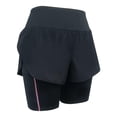 thumbnail image 3 of Short para Mujer Umbro Talla EG con Biker y Pespuntes en Rosa Neon Negro, 3 of 4