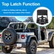 thumbnail image 3 of Pestillo de Capota Plegable Unique Bargains para Jeep Wrangler JL 2018-2025 para Jeep Gladiator Directo 2020-2025 No. 68391566AA/68391566AB para Pestillos de Capota Blanda Jeep Wrangler Gladiator, 3 of 7