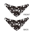 thumbnail image 3 of Sikiie Skeleton Dog Bandanas-Dog Scarf Bib Kerchief Breed for Dogs and Small for Pets Gift-Medium, 3 of 5