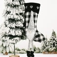 thumbnail image 2 of Xuniizn Christmas Stockings Bulk, Assorted Festive Xmas Stockings for Fireplace Mantel Decor, Traditional Holiday Ornaments, Christmas Decorations for Home, Cloth, Gray, 2 of 7