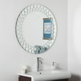 thumbnail image 1 of Decor Wonderland Circles Bathroom Mirror - Silver - A/N, 1 of 5