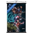 thumbnail image 3 of Marvel's Avengers - Group Wall Poster with Wooden Magnetic Frame, 22.375" x 34", 3 of 3